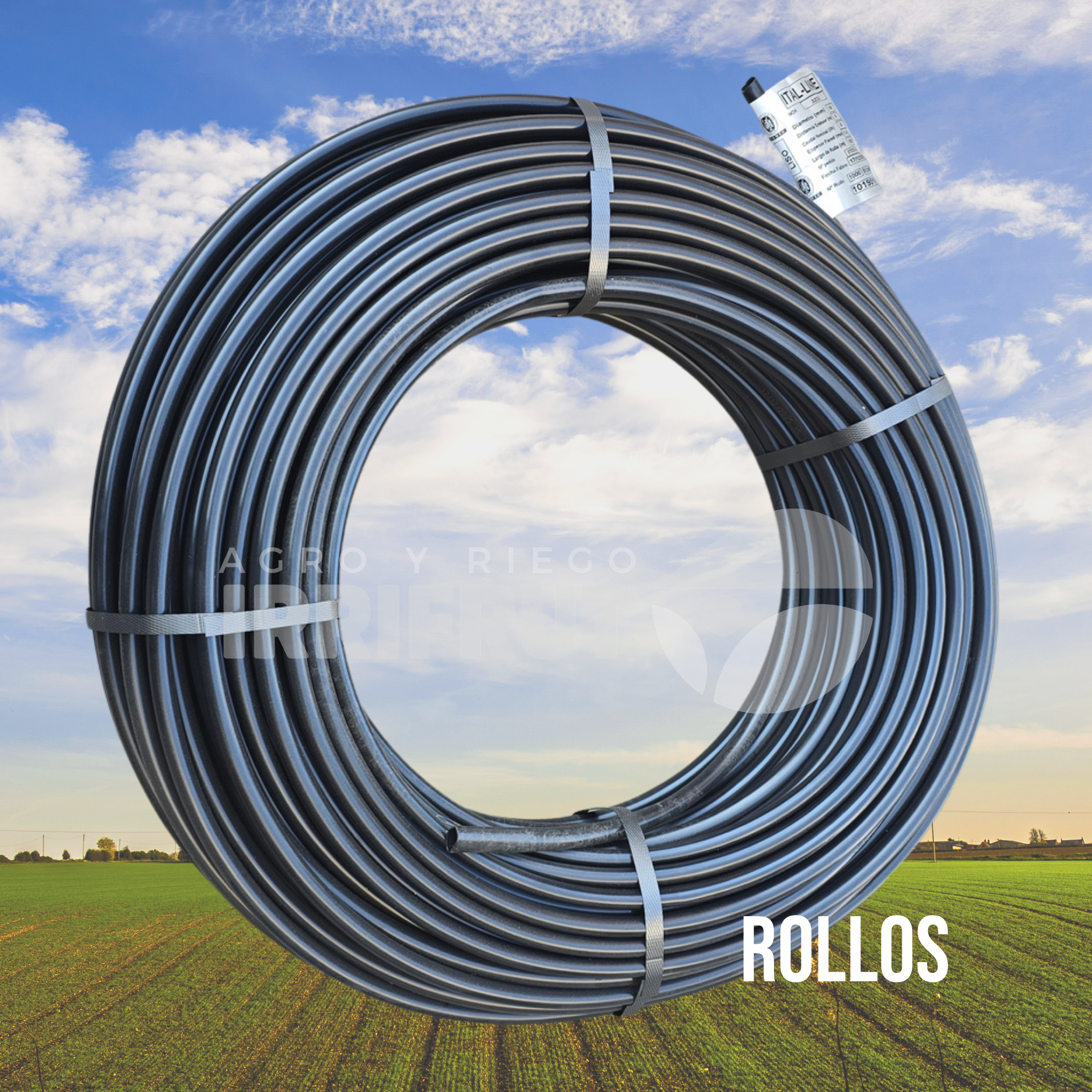 Tubería Polietileno PE40 LISO 16,40 Ø16,0x1,0mm PN4 ItalLine