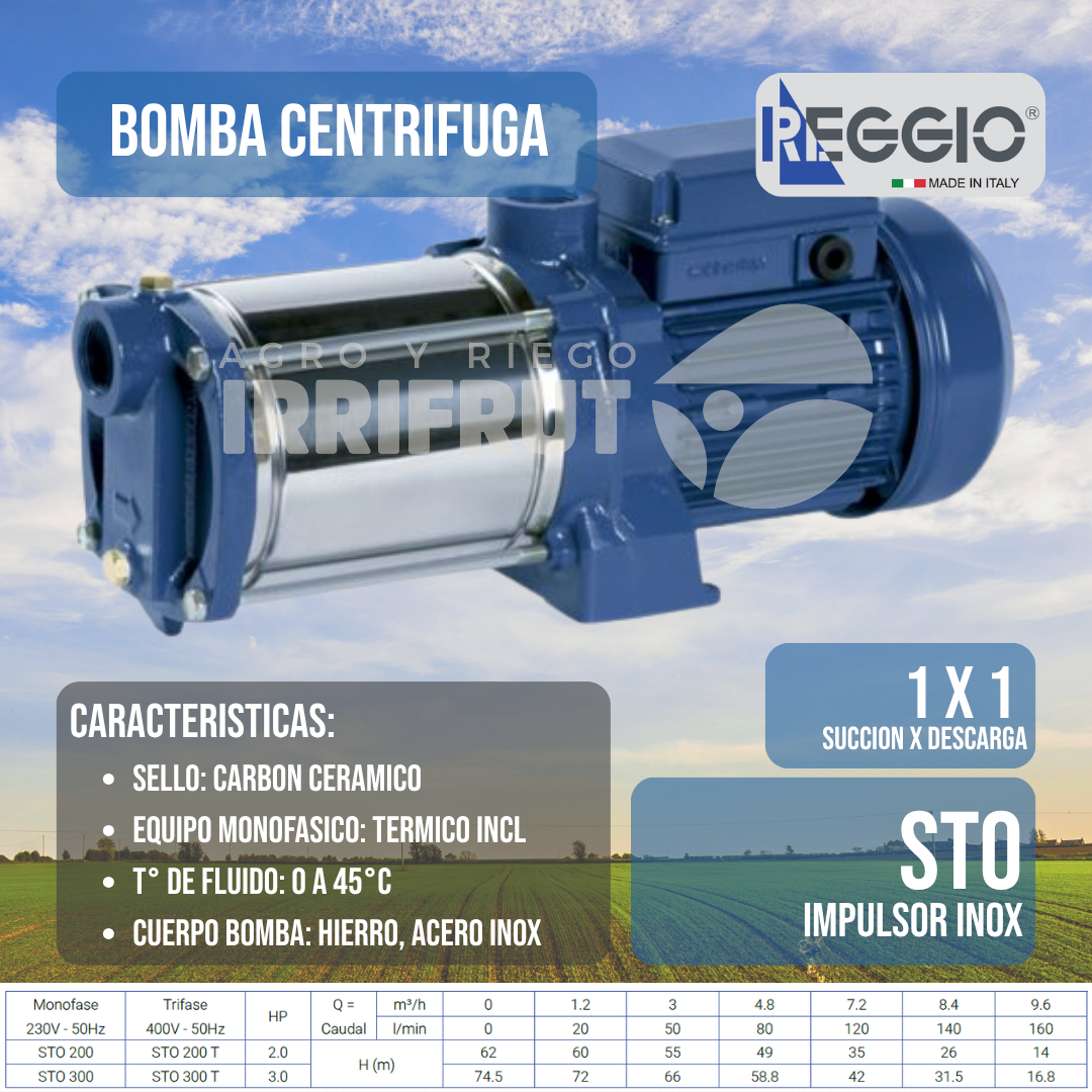 B. Centrifuga Multietapa Mod. STO
