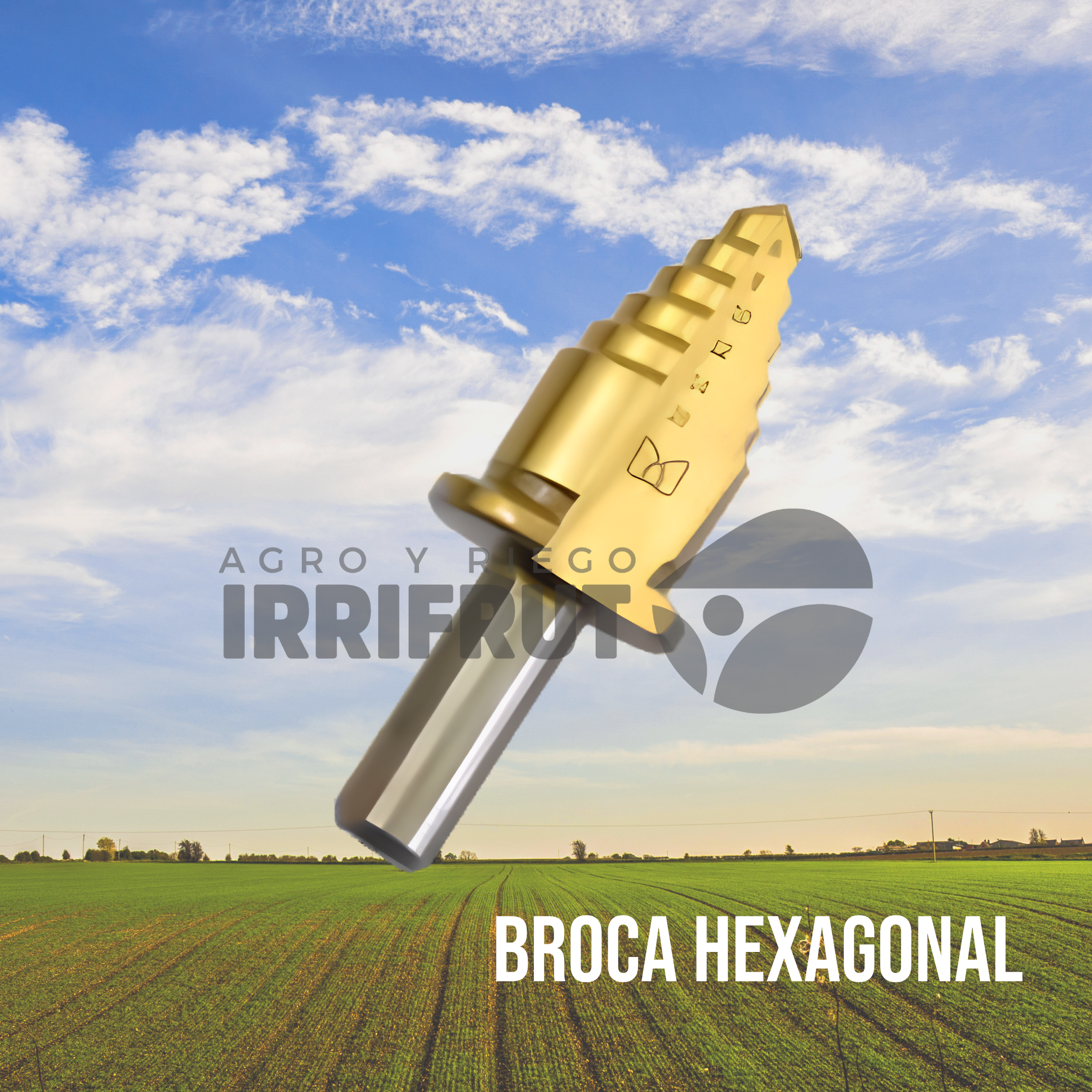 BROCA ESCALONADA HELICOIDAL