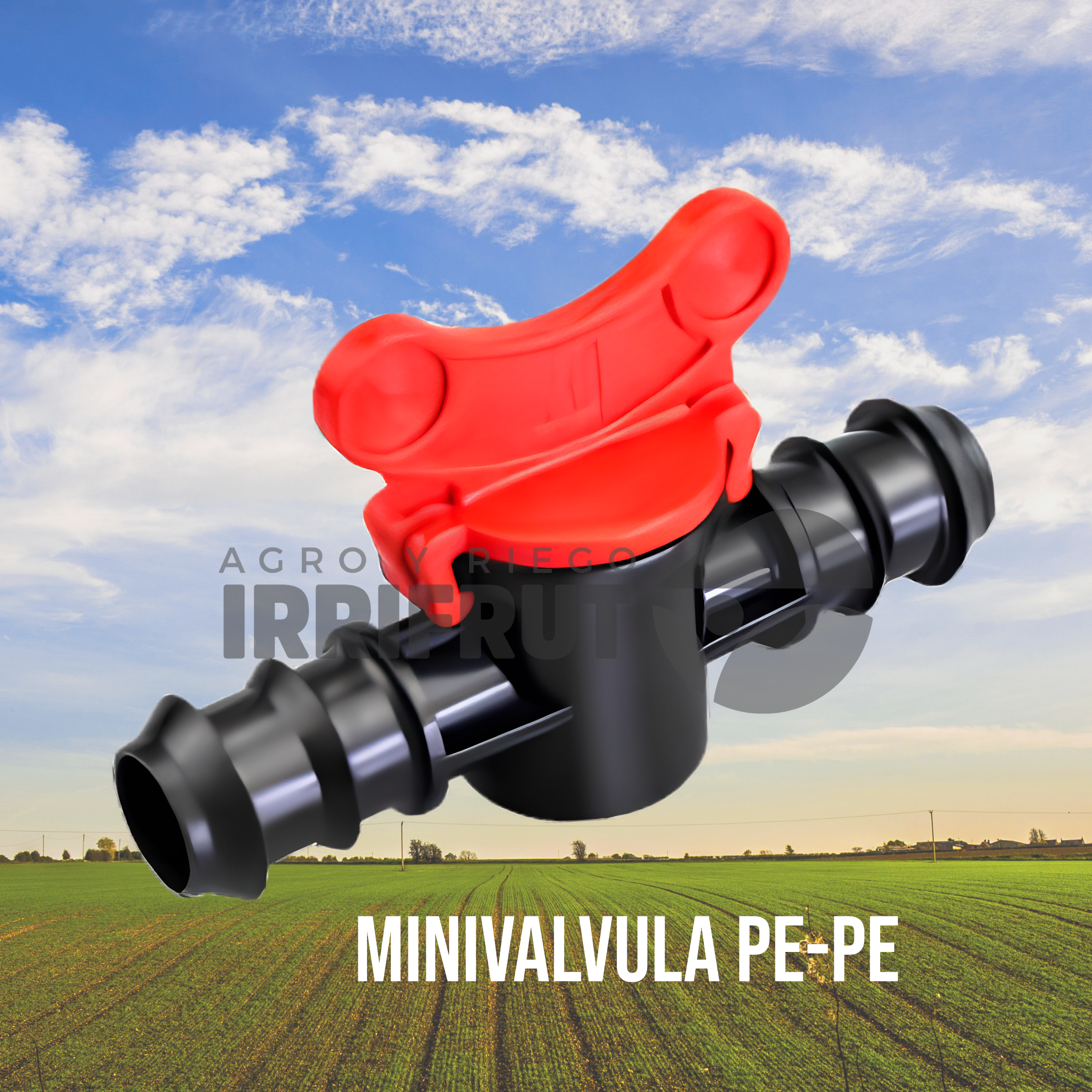 PACK 10 - Mini Válvula PE - PE, 16mm