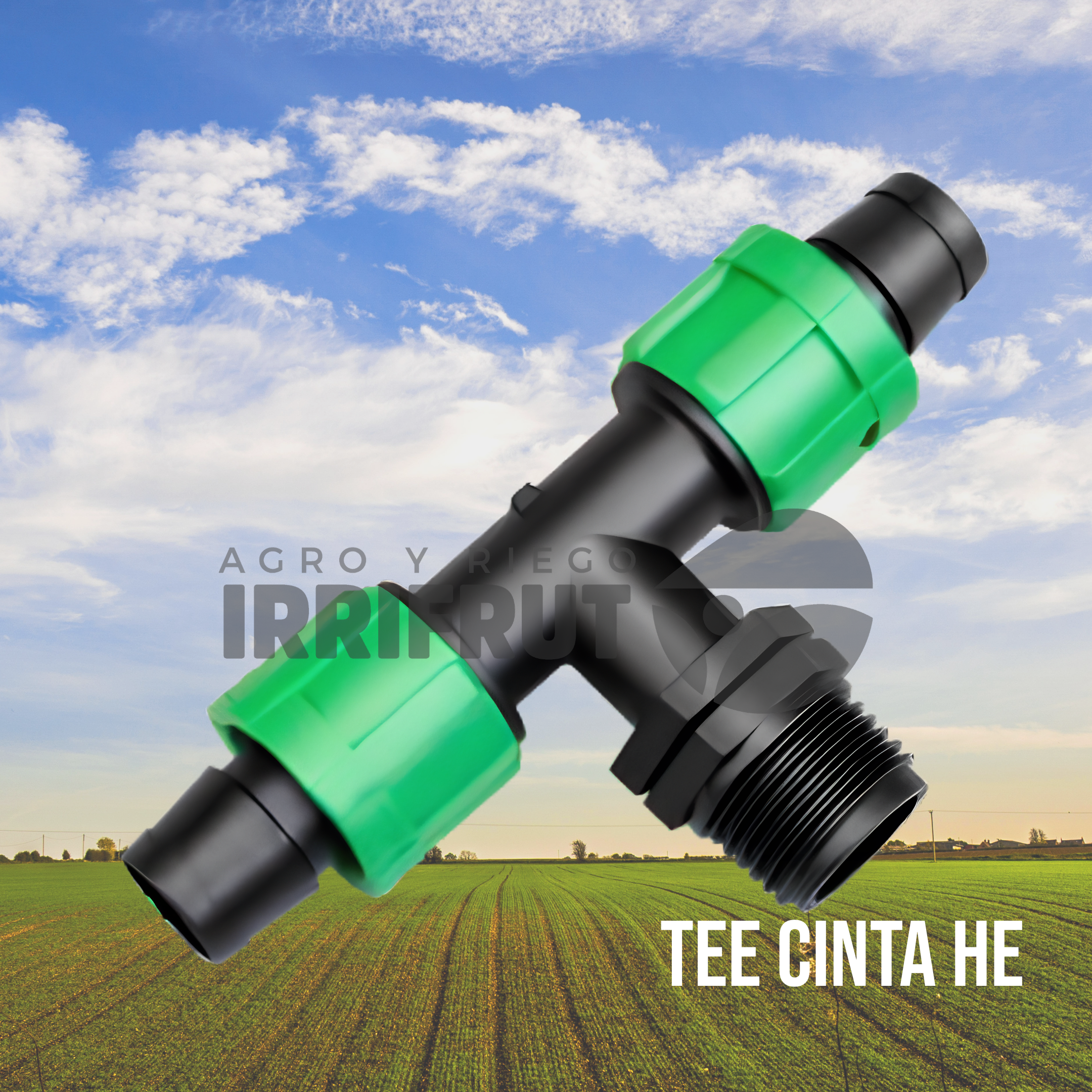 PACK 10 - Tee Cinta - HE - Cinta, 17 x 1/2' x 17