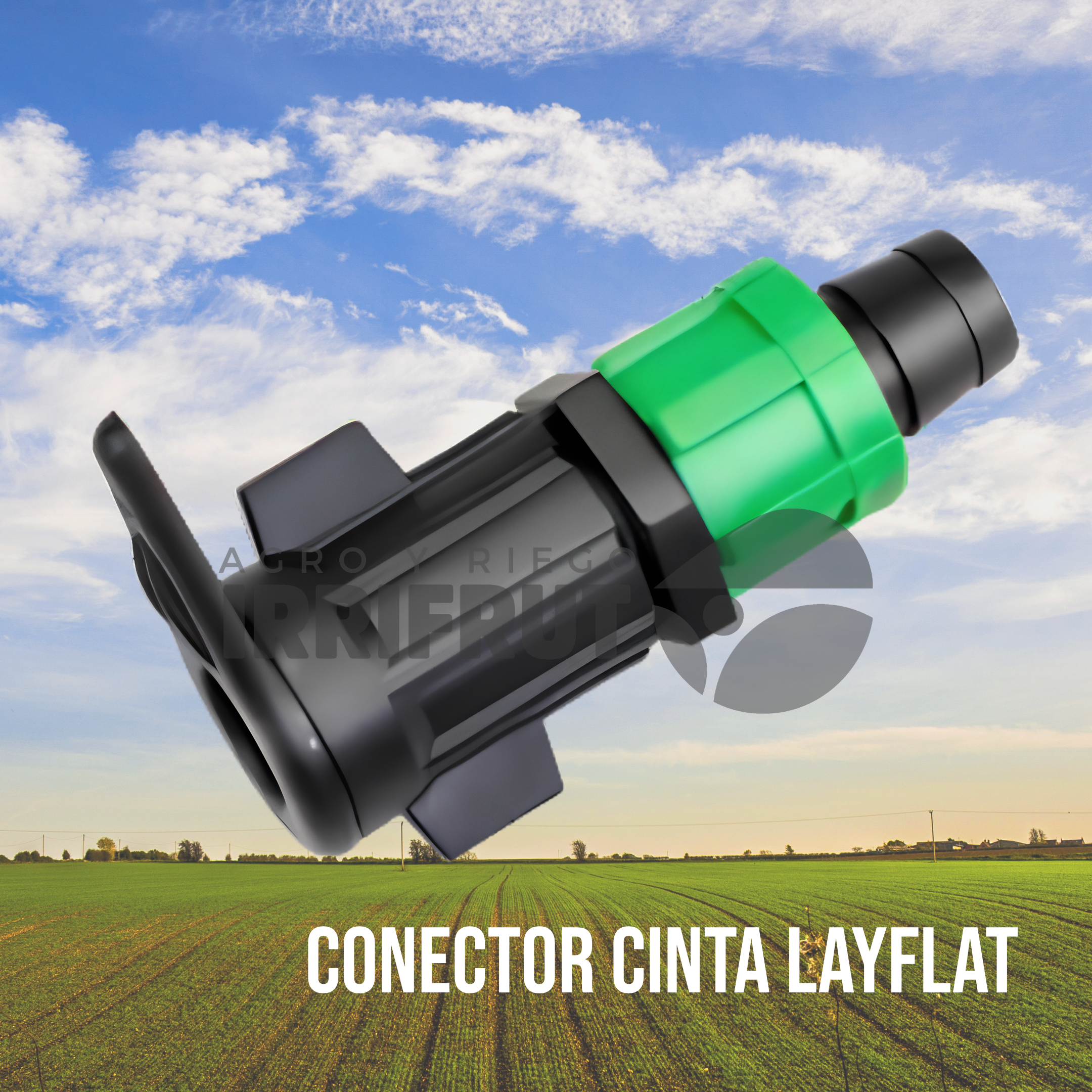 PACK 10 - Conector Cinta - Lay Flat, 17 x 15 mm