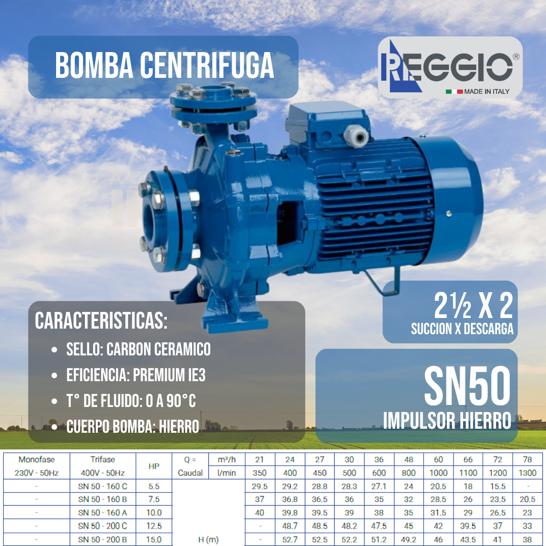 B. Centriuga Normalizada mod. SN 50