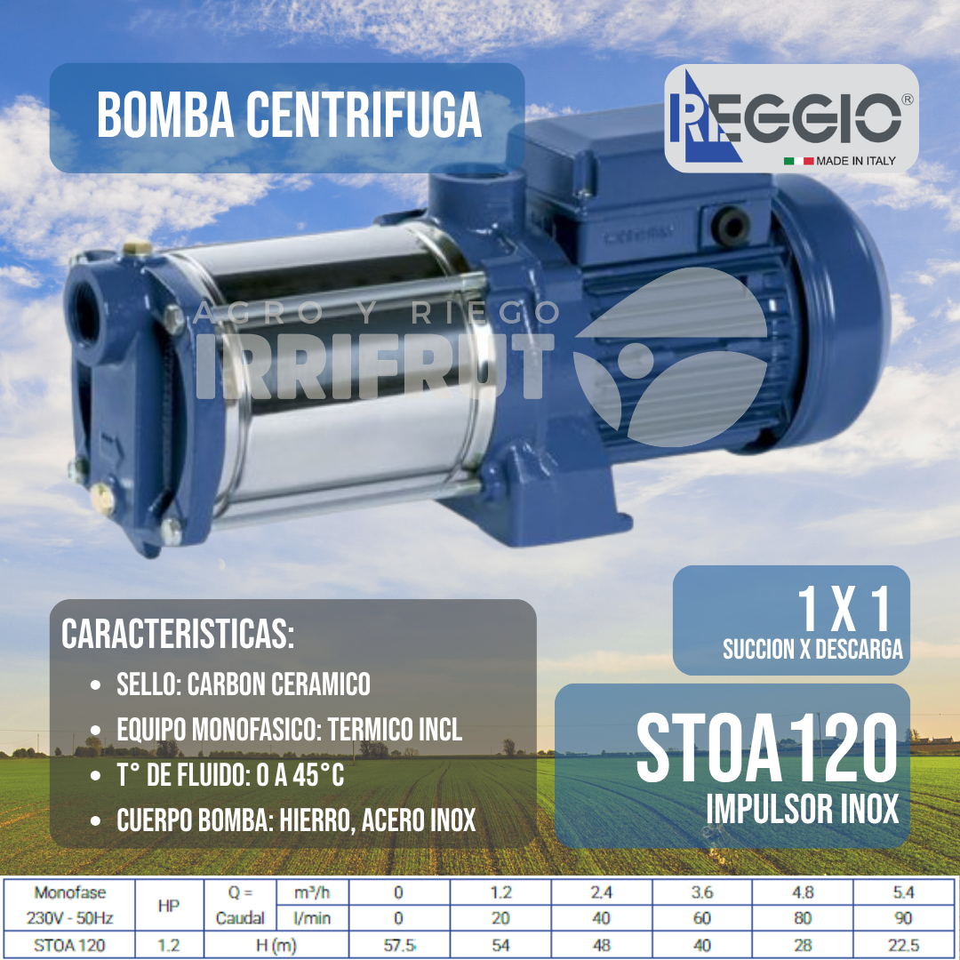 B. Centrifuga Multietapa Mod. STO